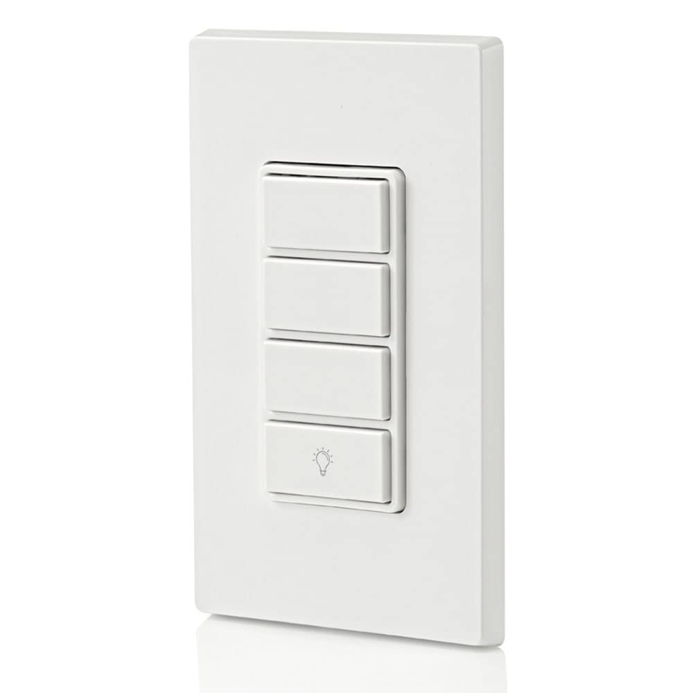 Leviton Decora Smart Outlet, Tamper-Resistant 15A, Wi-Fi 2nd Gen, Works with My Leviton, Alexa, Google Assistant, Apple Home/Siri  Wire-Free Companions for Switched Outlet, D215R-2RW, White