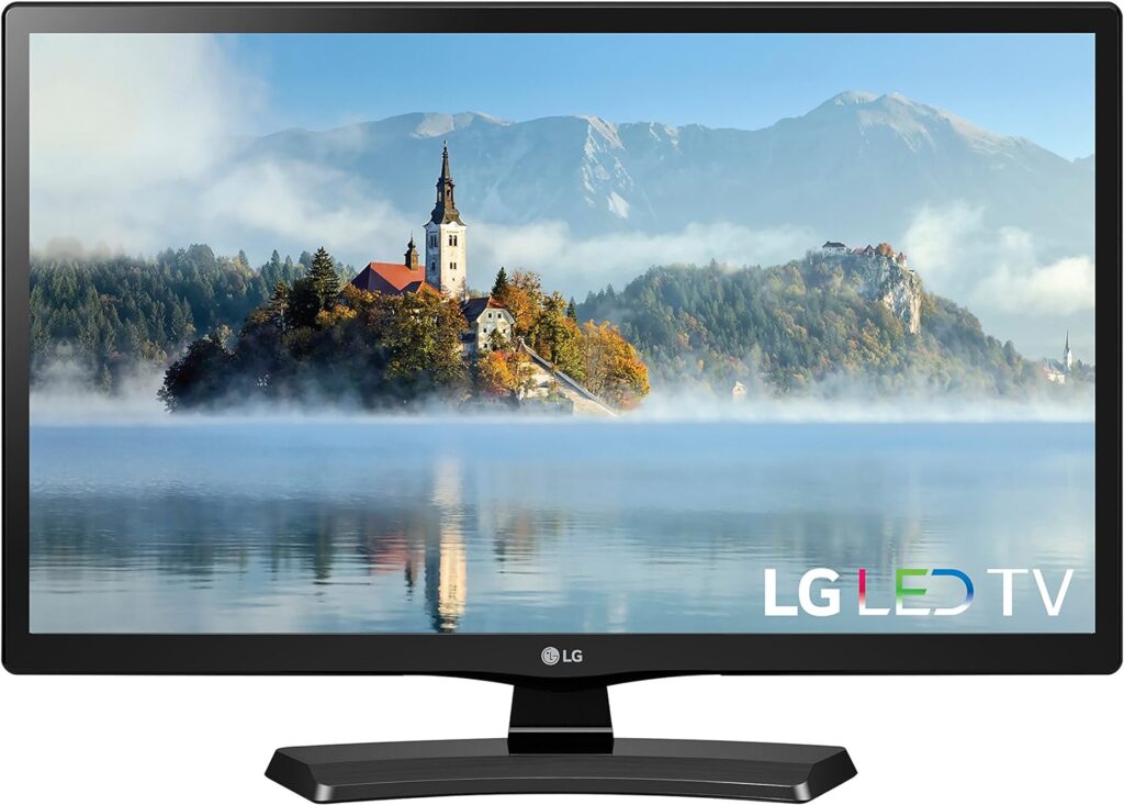 LG LCD TV 24 1080p Full HD Display, Triple XD Engine, HDMI, 60 Hz Refresh Rate, LED Backlighting. - Black