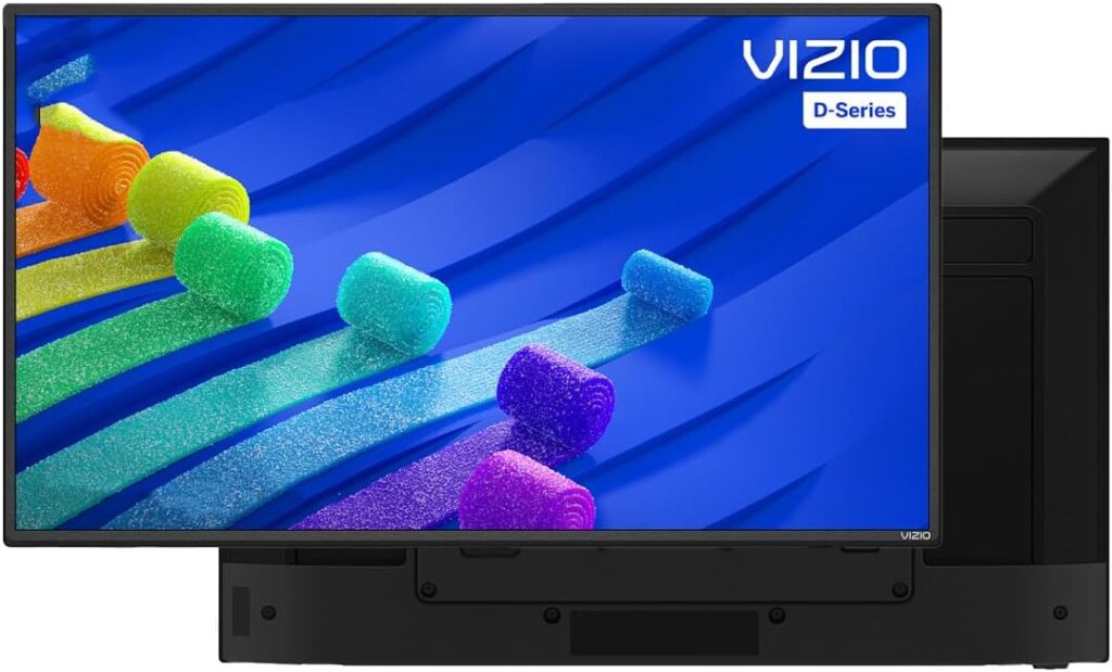 VIZIO D-Series Newest Model D32H-J09 32 Class HD Smart TV IQ Processor Netflix, Disney+, YouTube, HBO Max Free Wall Mount (Renewed)(Tv + Wallmount)